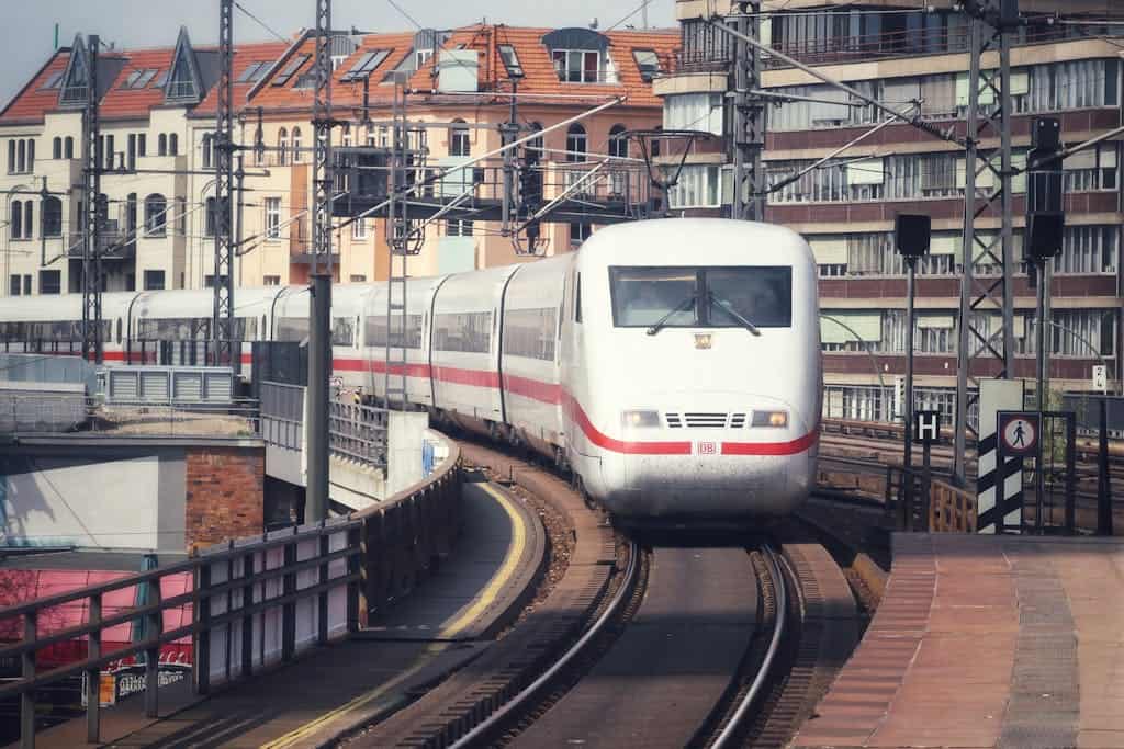 Ice Train in Germany