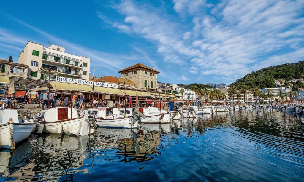Sea Front in Soller Mallorca