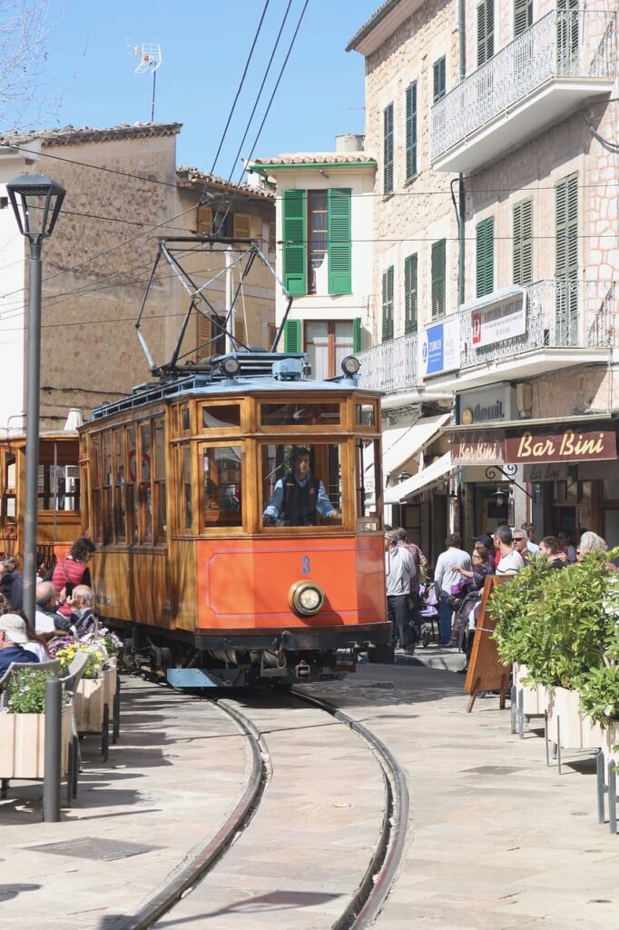 Tram in Soller Mallorca