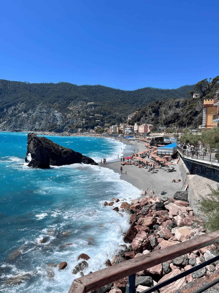 Coastline at Monterosso, Italy