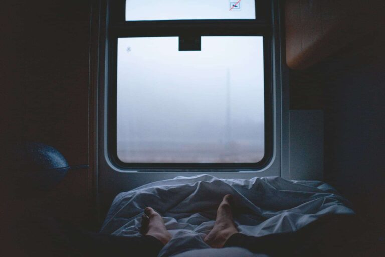Sleeper Cabin on a Nightjet