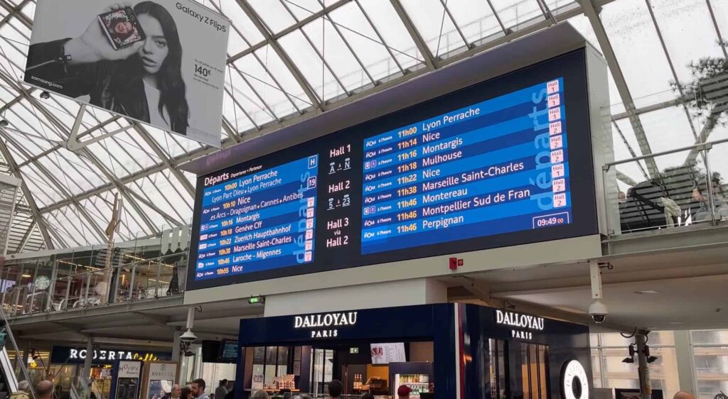 Gare de Lyon in Paris