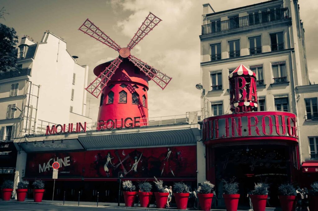 Moulin Rouge in Paris