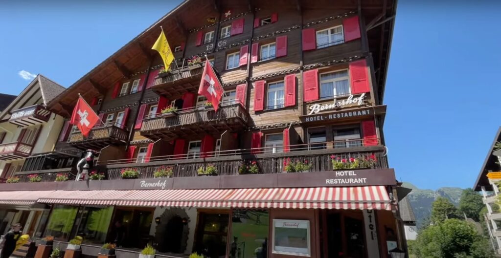 Bernerhof Hotel in Wengen, Switzerland