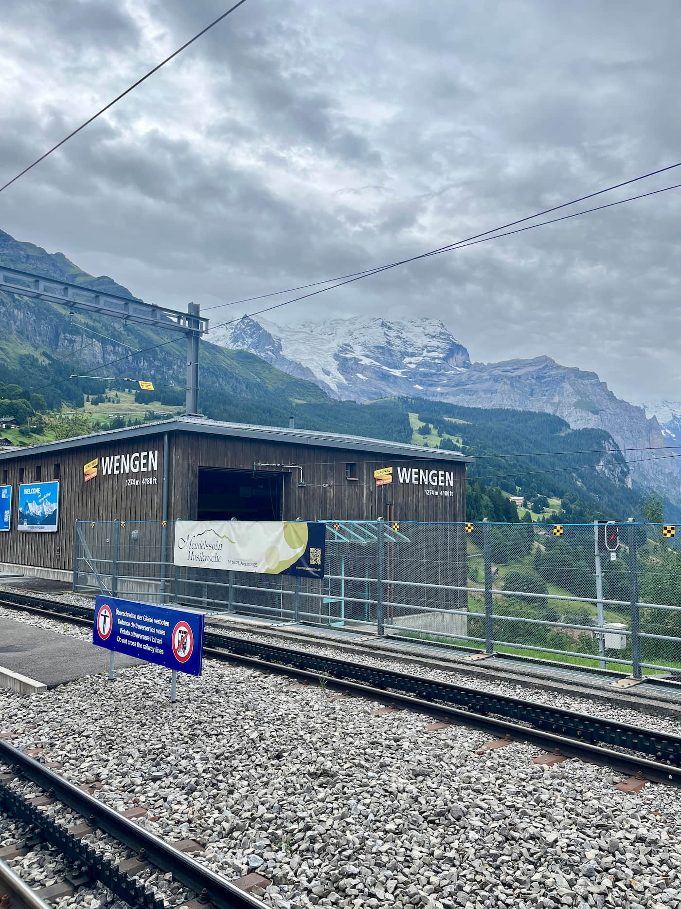 Wengen Train Station