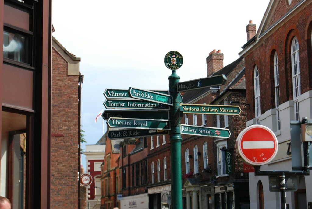Street Sign in York