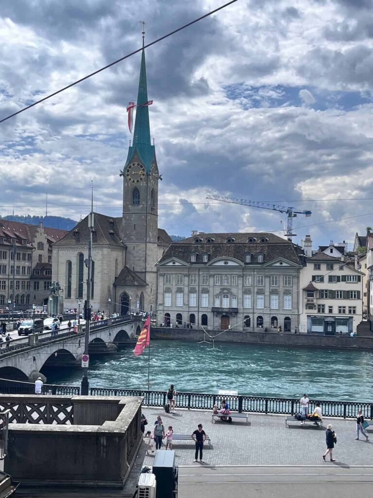 River Limmat in Zurich