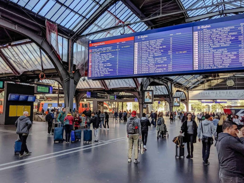 Zurich train station